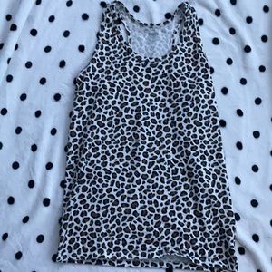 Leopard print tank